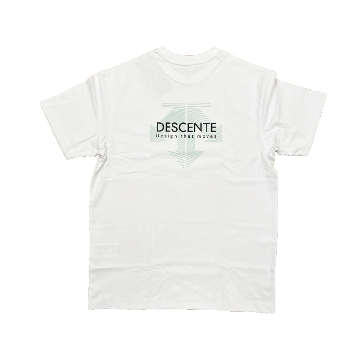 【 DESCENTE｜CTTN BIG SPIRIT OVERTIT 線條短TEE - 3色 】