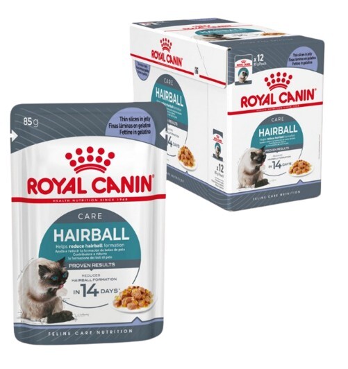 法國皇家 FCN 成貓除毛球加護主食濕糧（肉汁）85G (原箱12包)