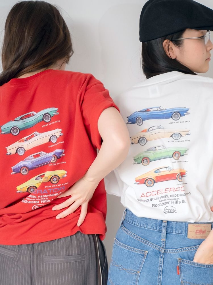 現貨┃Ungrid 汽車 印花 短T