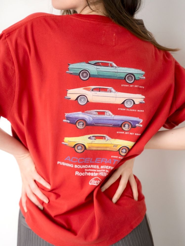 現貨┃Ungrid 汽車 印花 短T