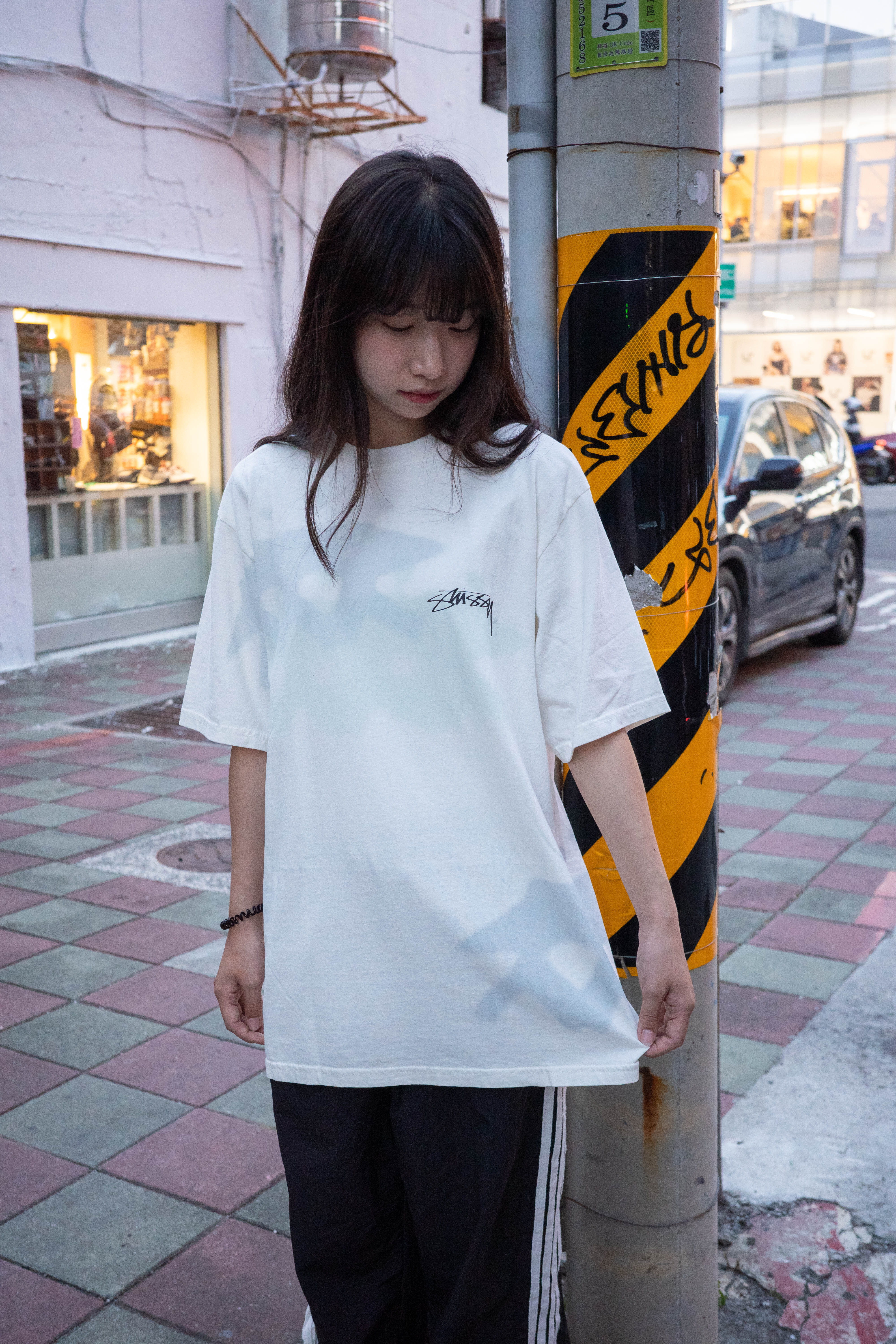 1905139 Stussy 2025 剪影 Low Tide Pig.Dyed Tee