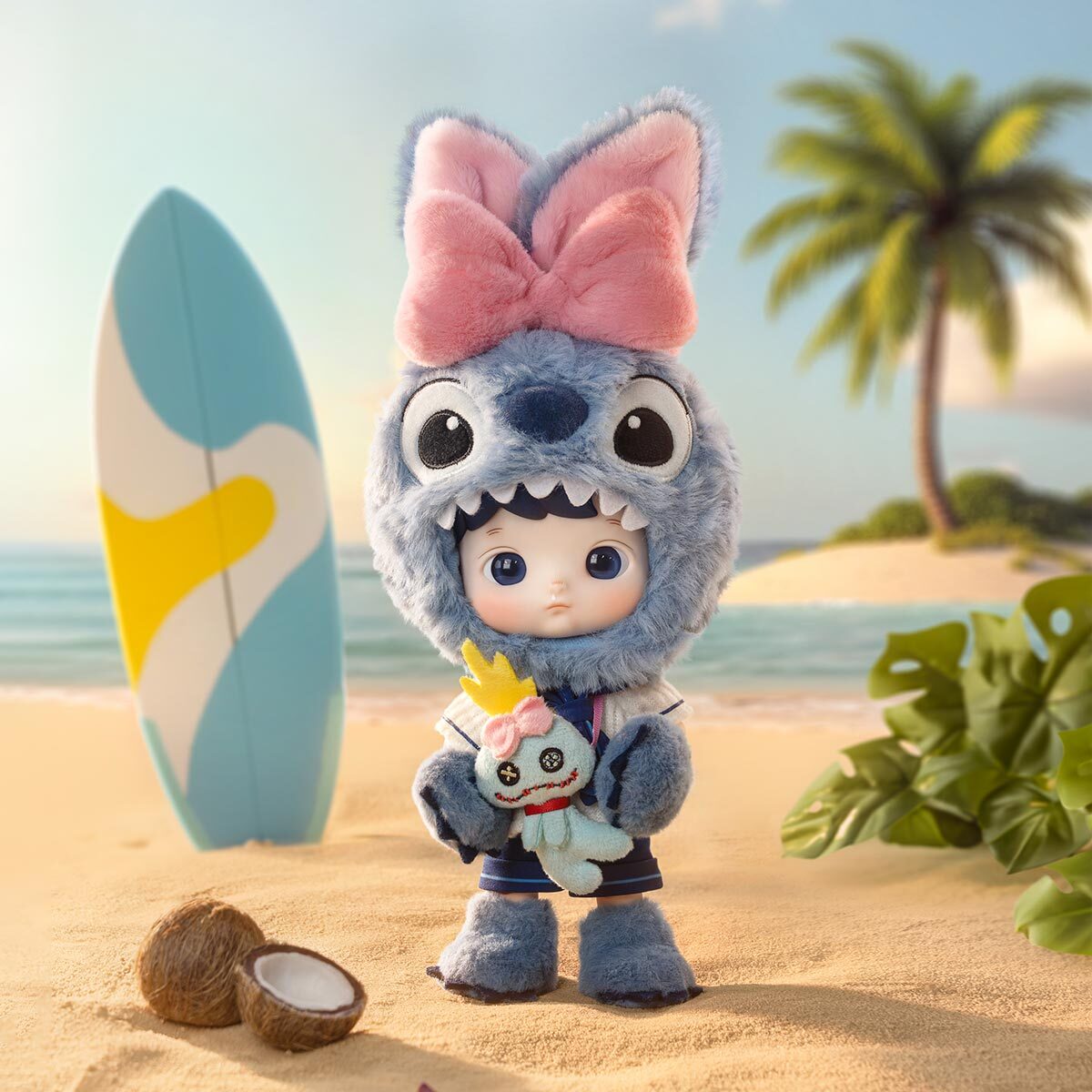 pop mart HACIPUPU STITCH 1/8 Action Figure