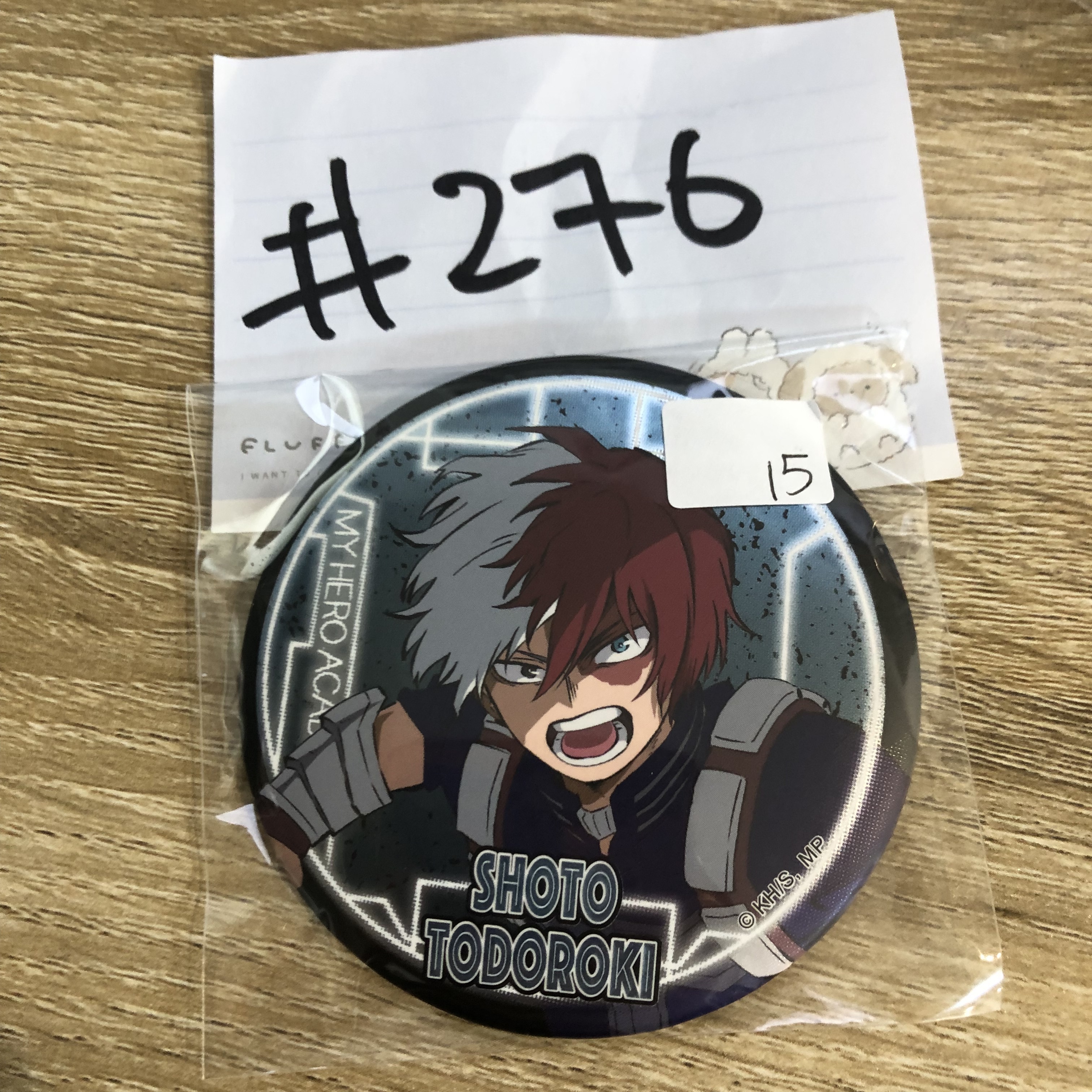 我的英雄學院 轟 襟章#276