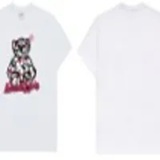 [S] ADLV WHITE STAR BEAR SHORT SLEEVE T-SHIRT, 25SS-TP-SS-AW-STB-WHT (SAV438)