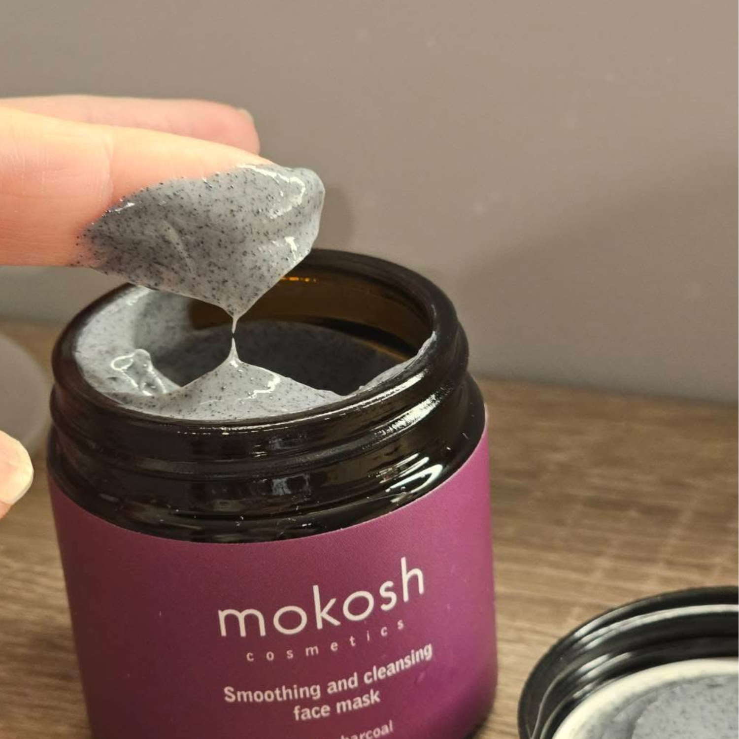 波蘭 mokosh 莫科甚  無花果木炭柔膚淨化(三合一)面膜 60ml