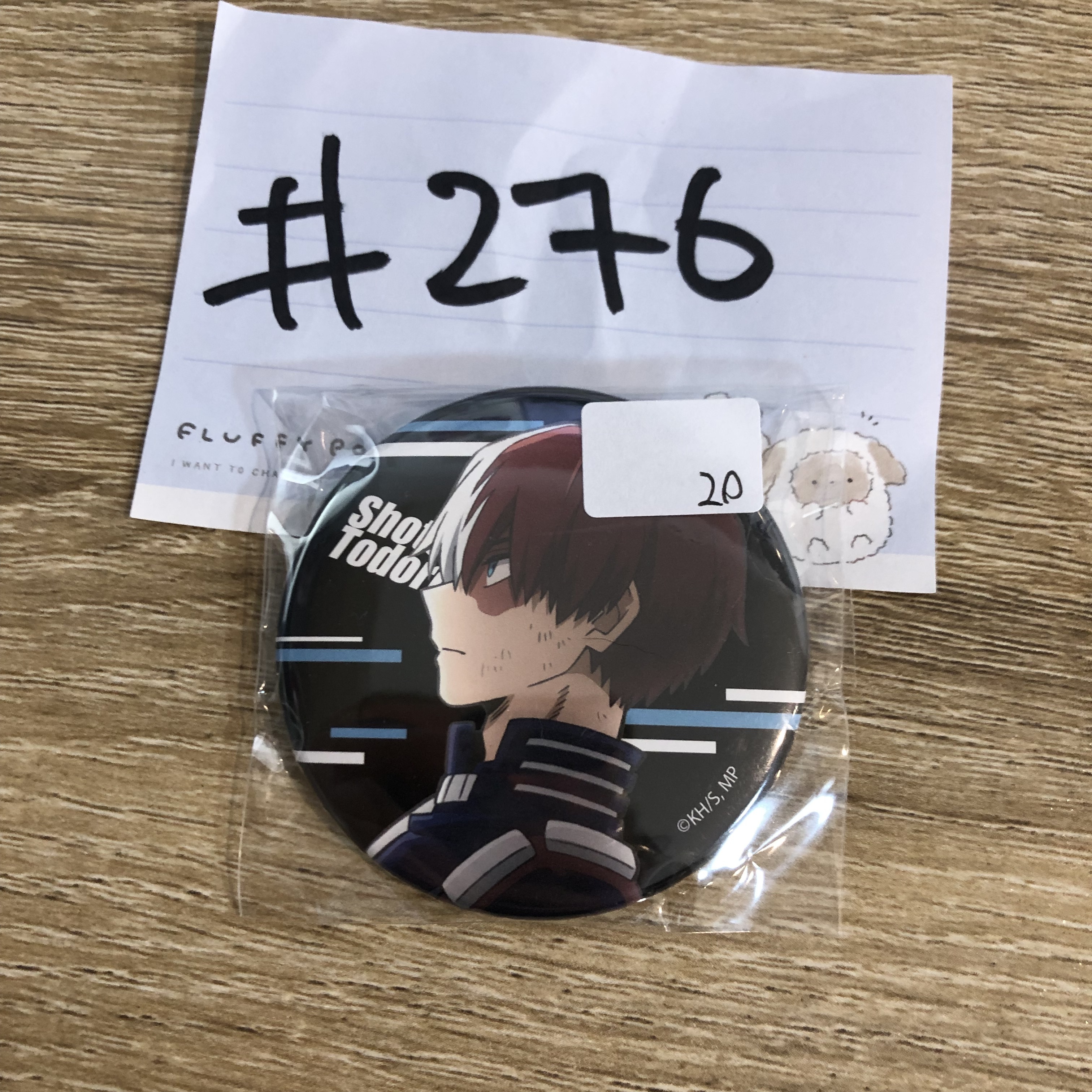 我的英雄學院 轟 襟章  #276