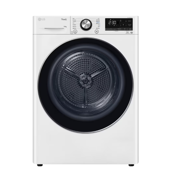 LG 樂金 10公斤 Wi-Fi 熱泵除濕式 雙迴轉變頻乾衣機(WR-100VW)