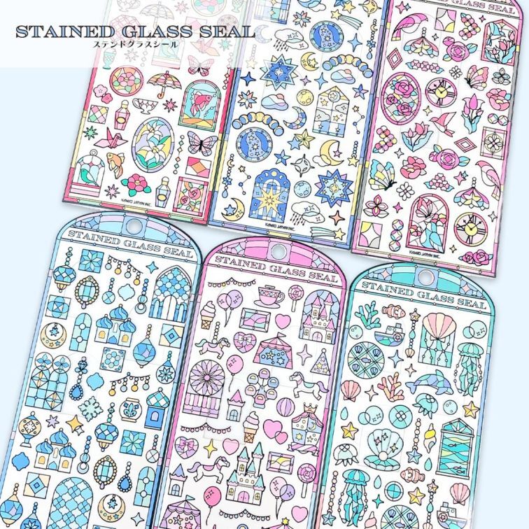 KAMIO | 彩繪玻璃窗花 PET貼紙