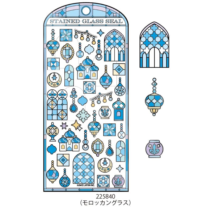KAMIO | 彩繪玻璃窗花 PET貼紙