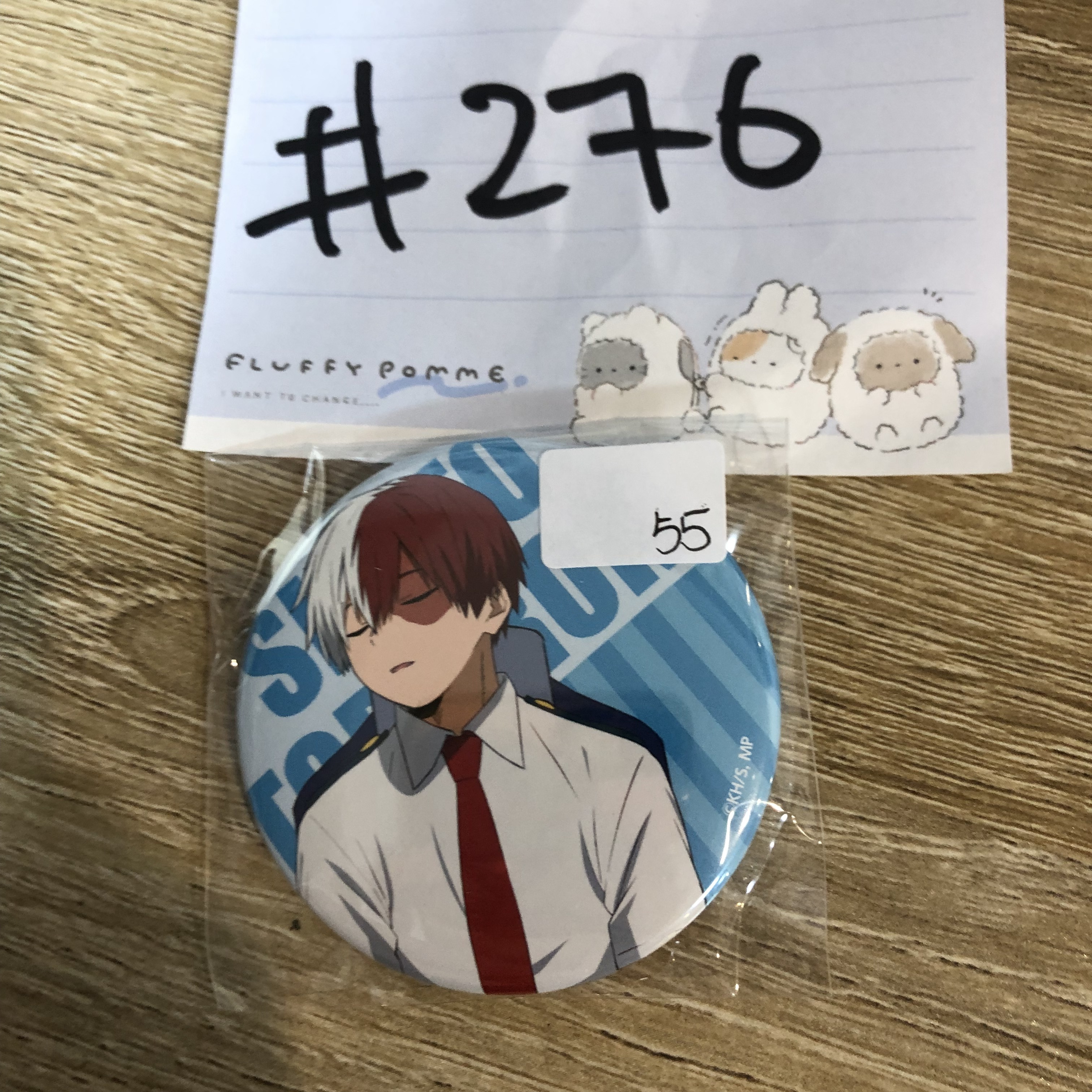 我的英雄學院 轟 襟章  #276