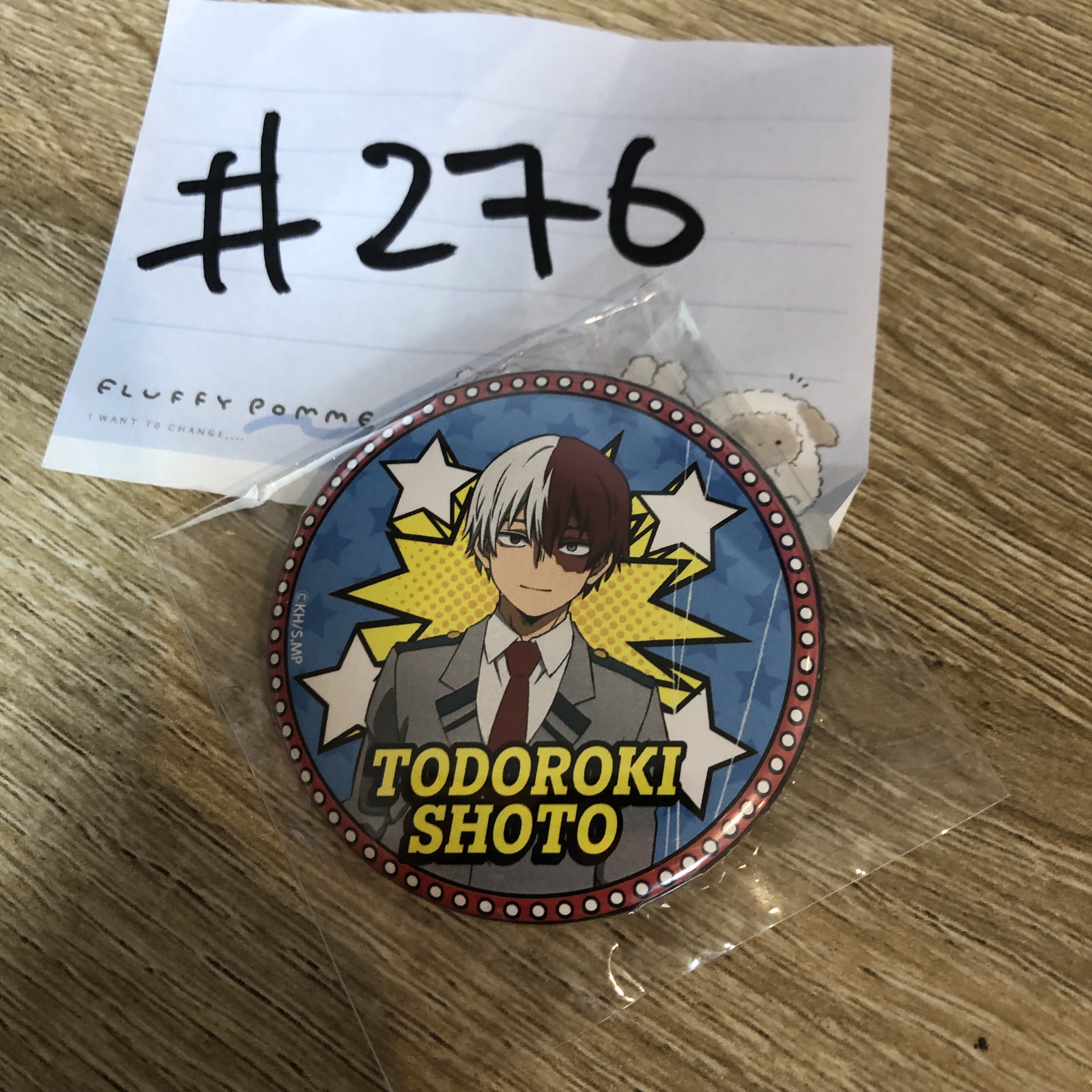 我的英雄學院 轟 襟章 #276