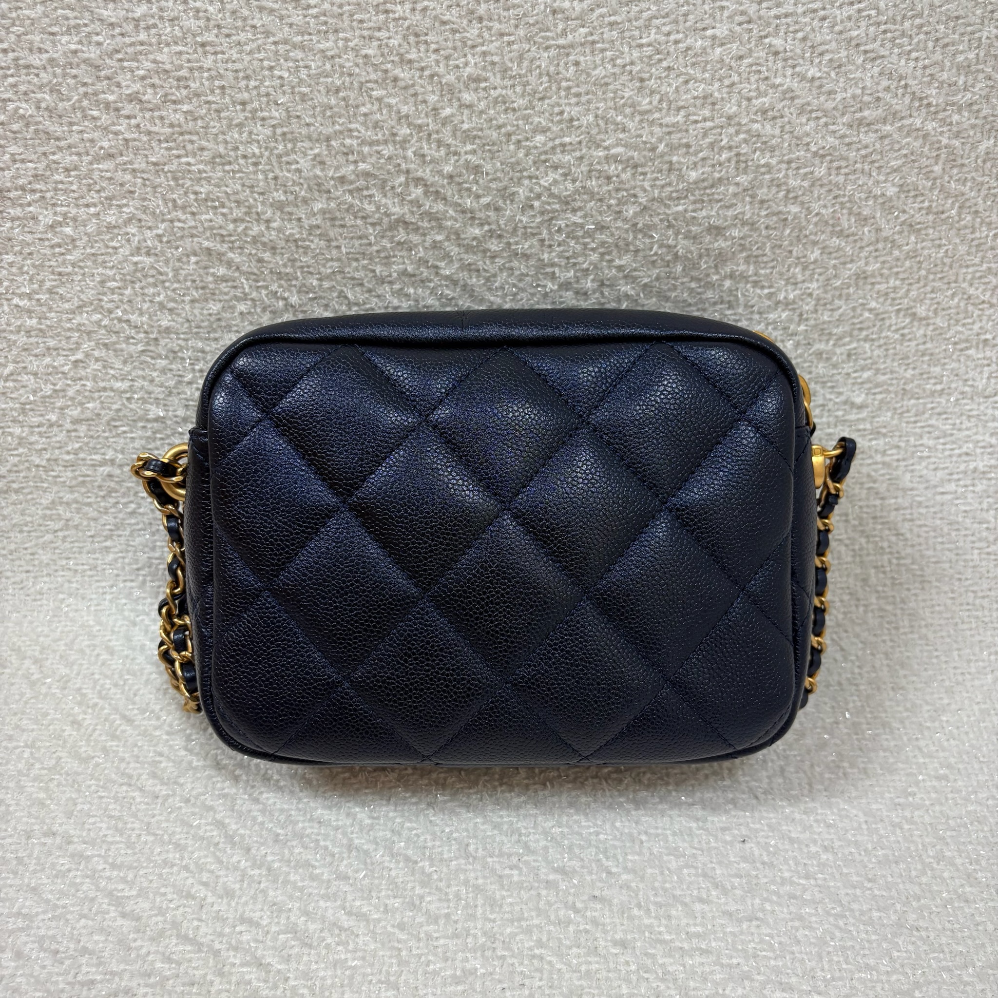 Chanel Camera Bag - Black / Ghw