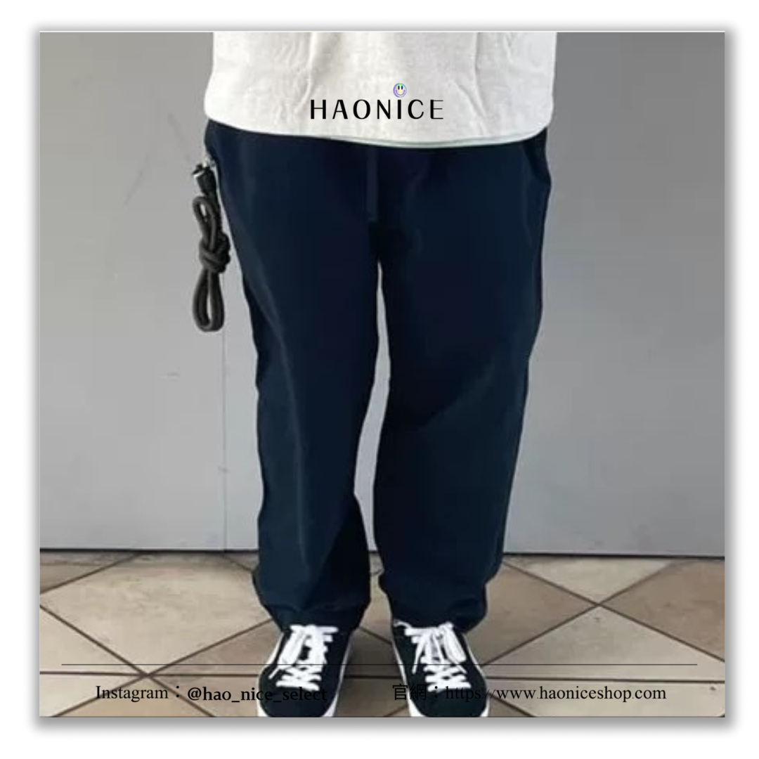【HAO NICE 】日本🇯🇵潮流  NAUTICA 長谷川監制 25SS 春夏新款  側邊刺繡小 logo 休閒寬鬆錐形褲🔥