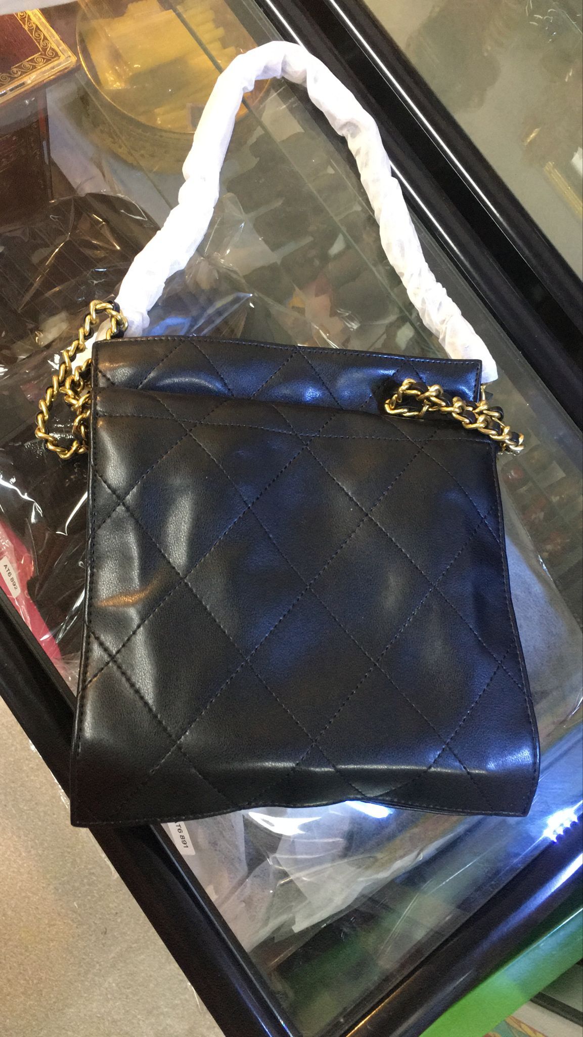KR 皮革長方2 WAY BAG（此為清貨價貨品不設退換） (AT6 907)