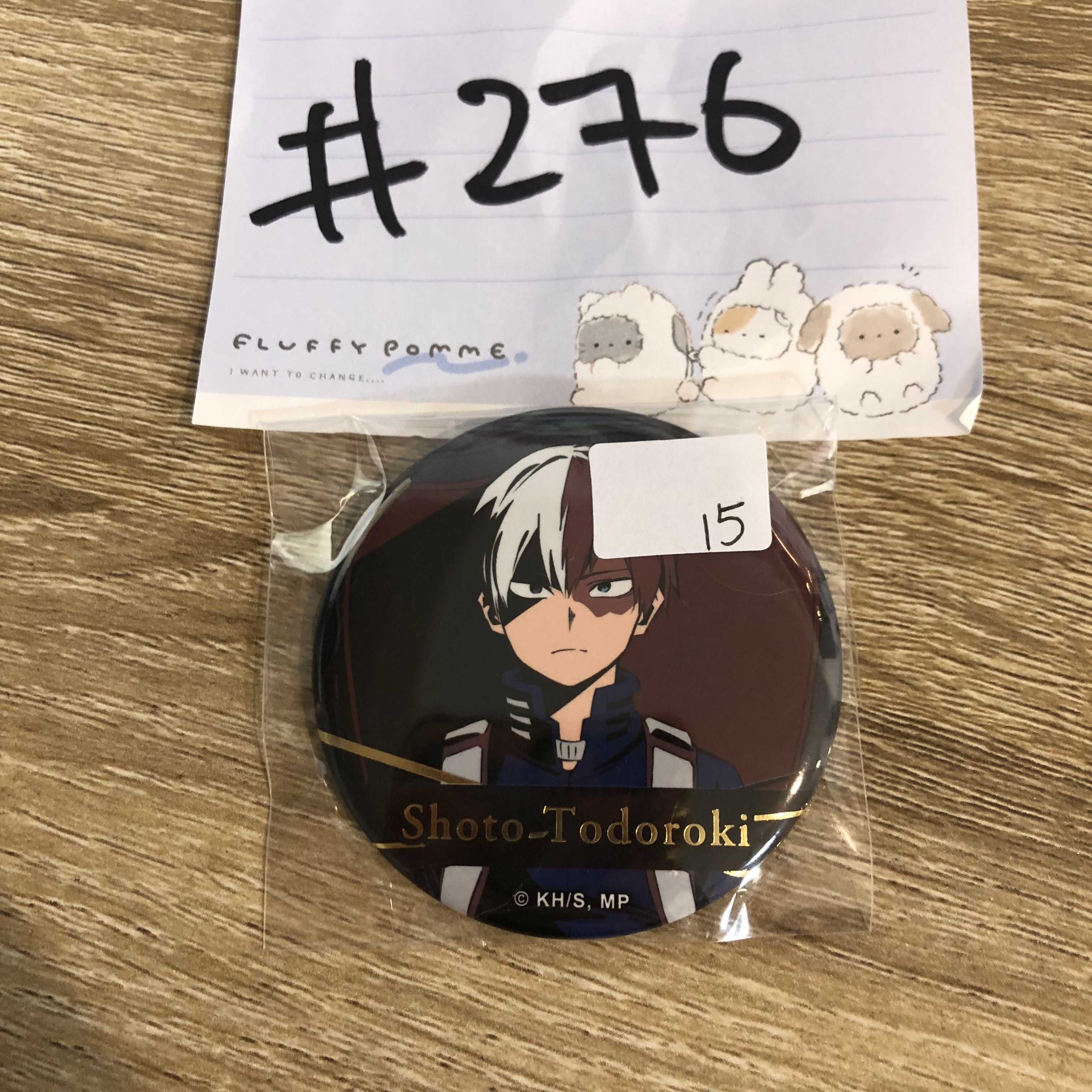 我的英雄學院 轟 襟章 #276