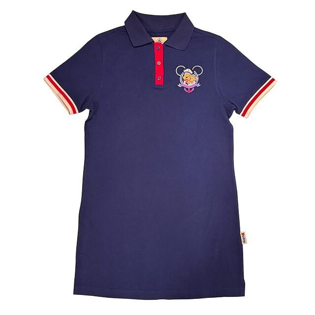 Coastal Days 米奇 Mickey 達菲 Duffy 可拆領口設計 連身 洋裝 -香港迪士尼樂園