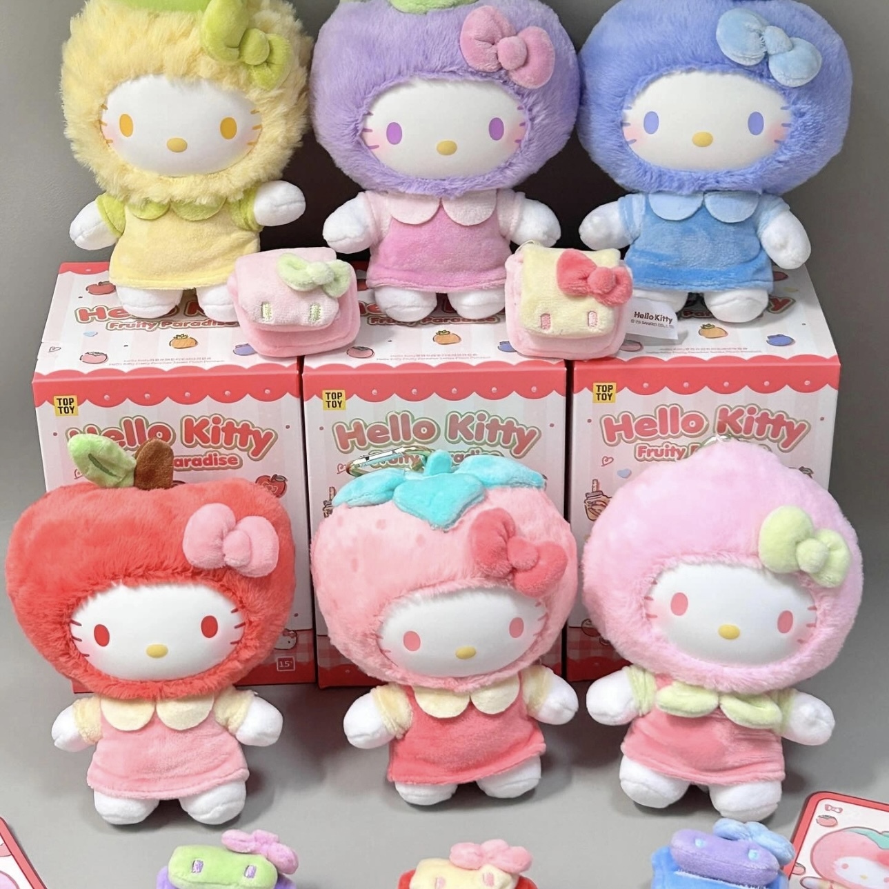 TOP TOY HELLO KITTY 果香果園系列 盲盒 "單小盒入" 凱蒂貓 / 代購