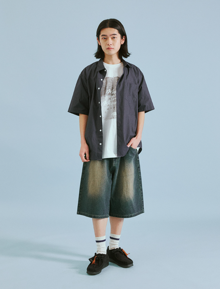 【直播】MARKM LL060311 TRAVEL LOGO 圖案短袖上衣