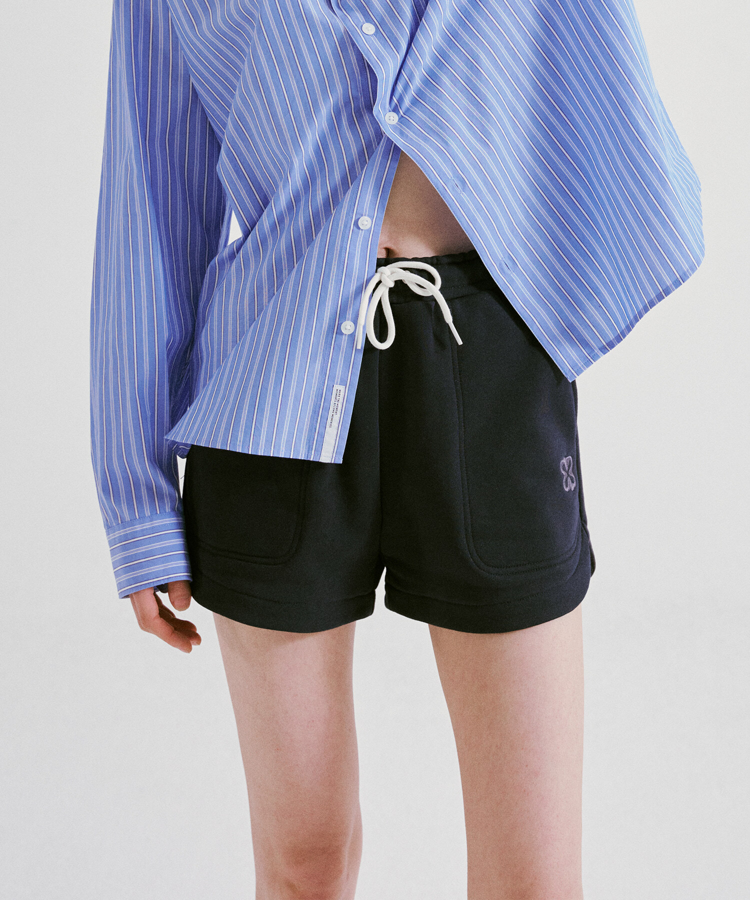 【直播】MARKM LL060313 女裝SIMBOL LOGO運動短褲