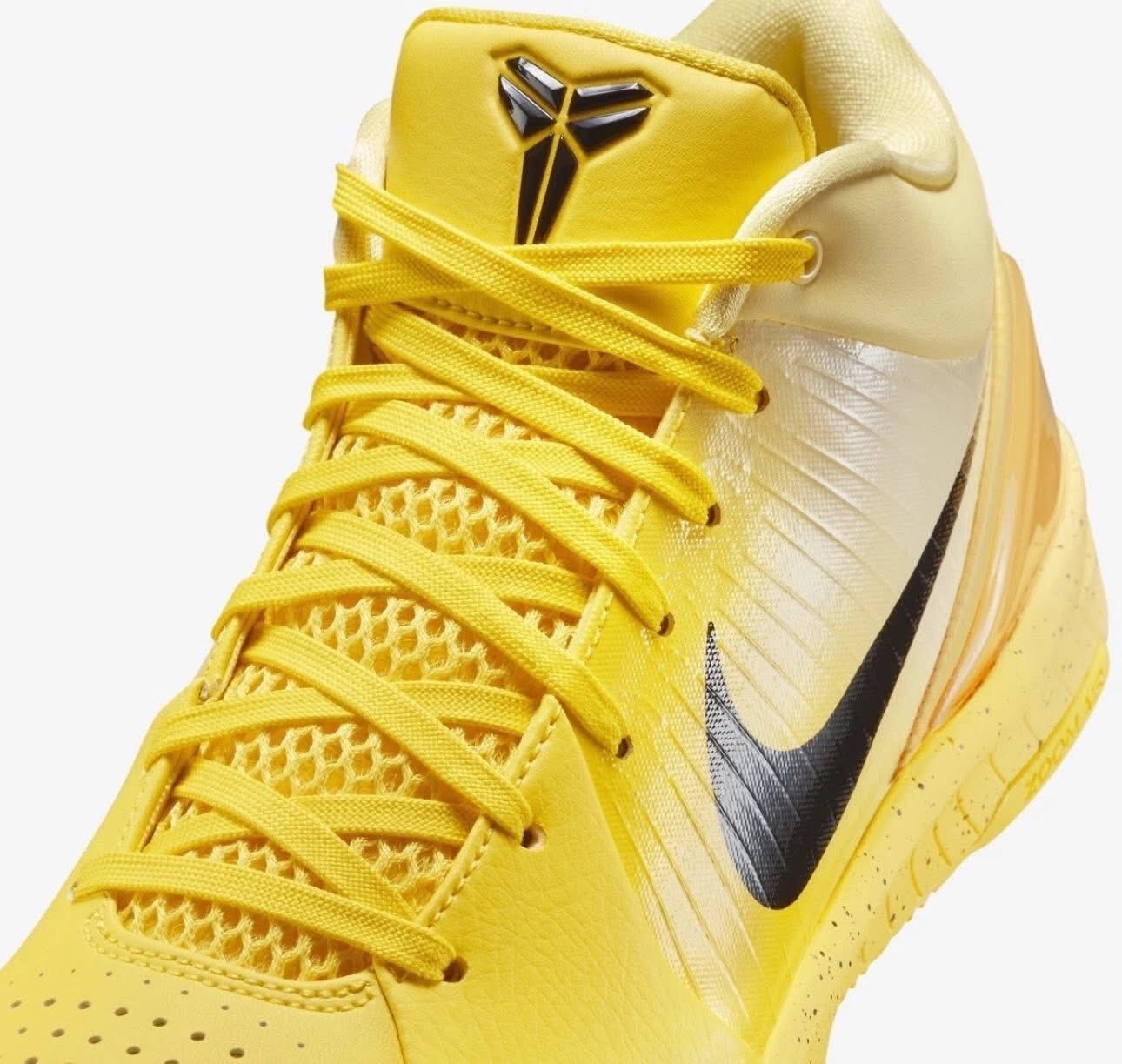 亞洲限定Nike Kobe 4 Protro CHBL 黃黑黃金IH0587-700 大黃蜂籃球鞋