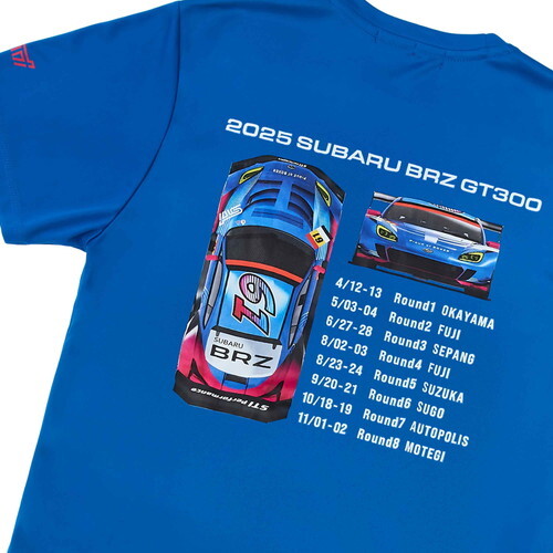 2025 STI SUPER GT BRZ GT300 T恤 應援T