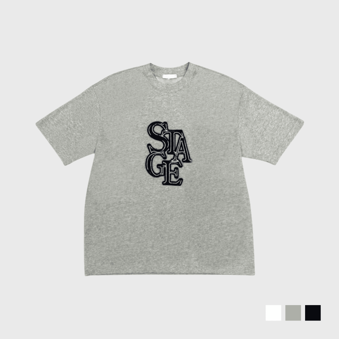 STAGE貼布設計短T