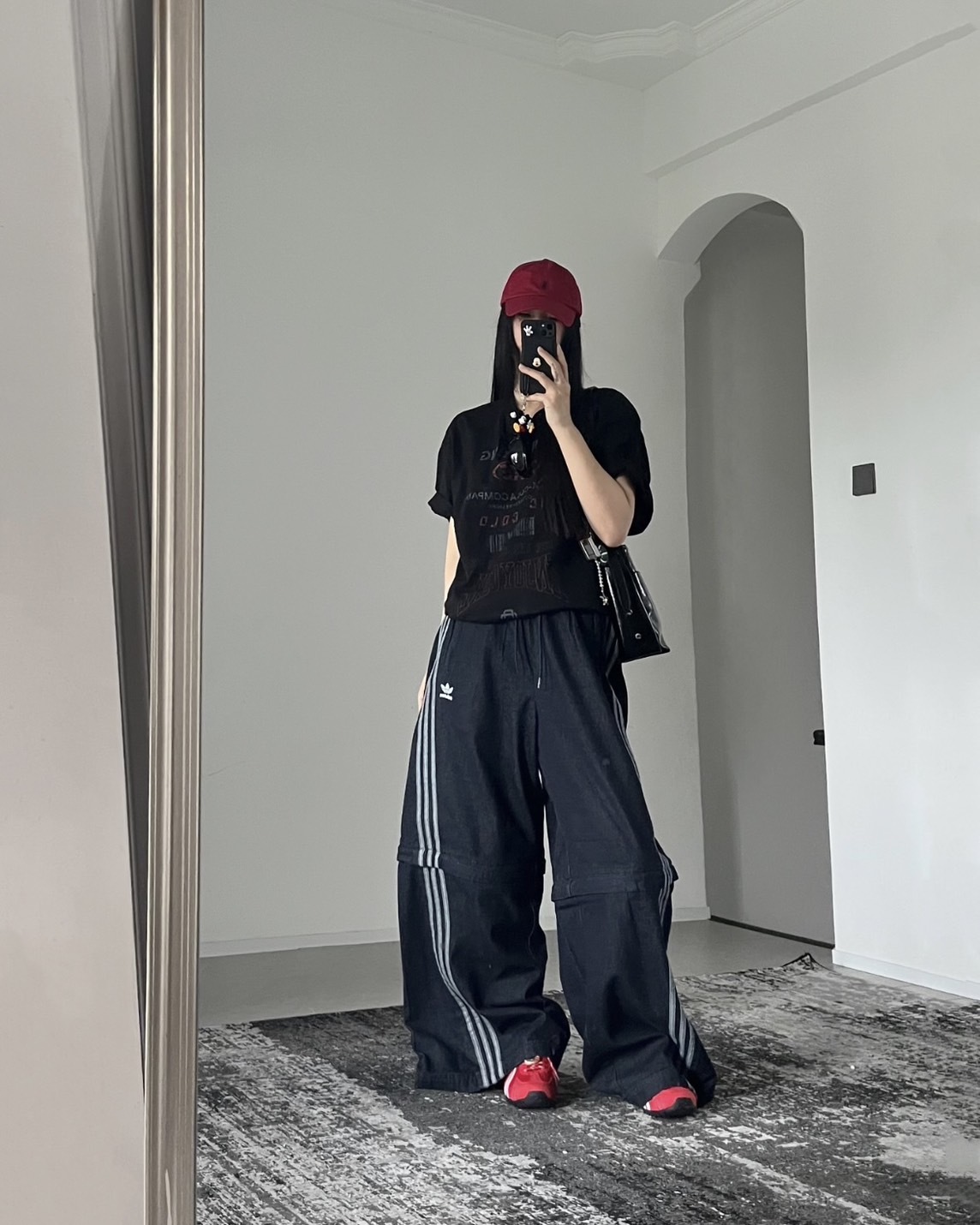 <1件3種穿法>Adidas Originals SS25 可拆卸 三線 牛仔褲 2色