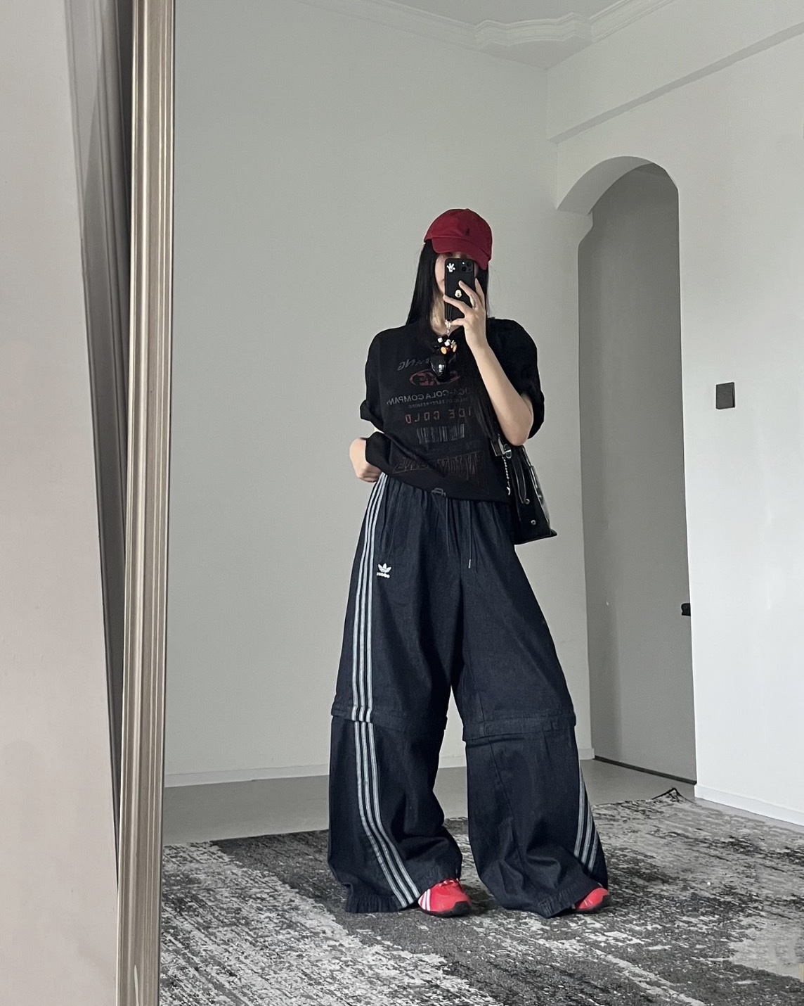 【現貨】Adidas Originals SS25 可拆卸 三線 牛仔褲 2色