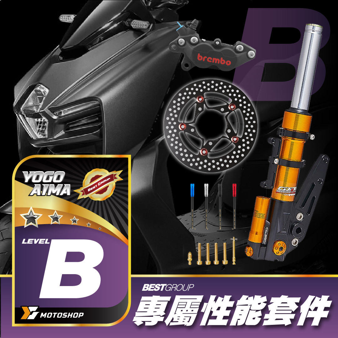 B級前懸吊套件.MMB.FF2.TCD.B卡對四.赤鬼