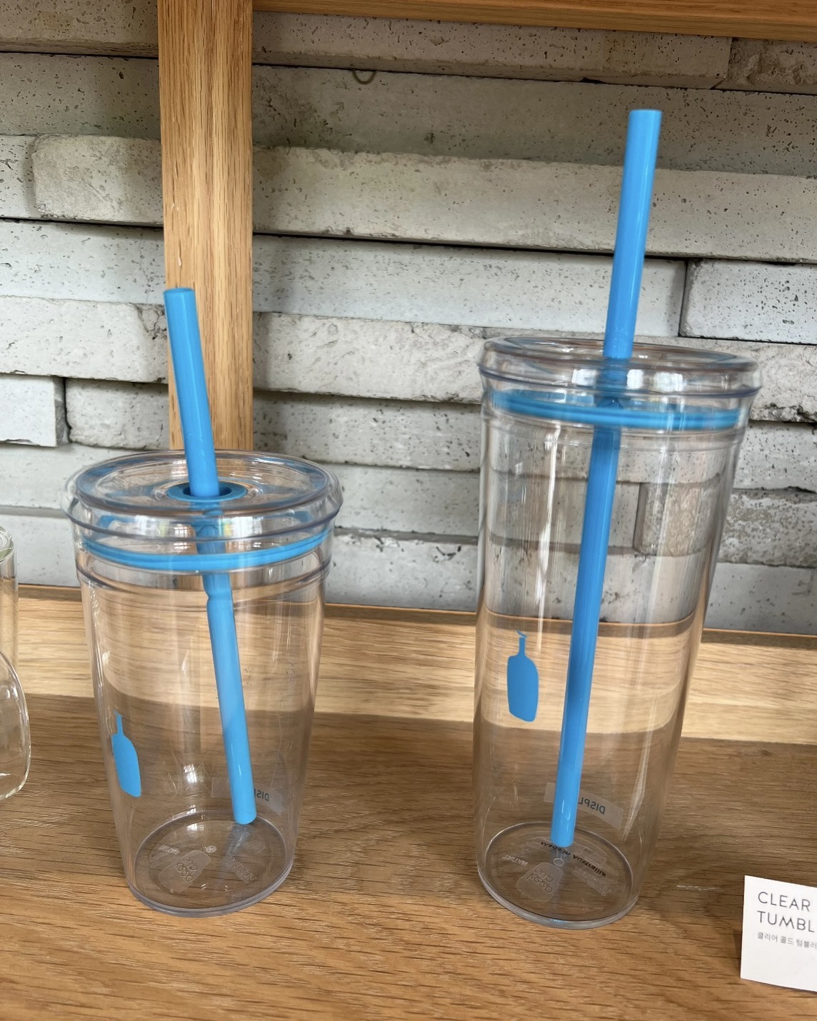 BLUE BOTTLE 藍瓶 透明冷杯 隨行杯 大款/小款