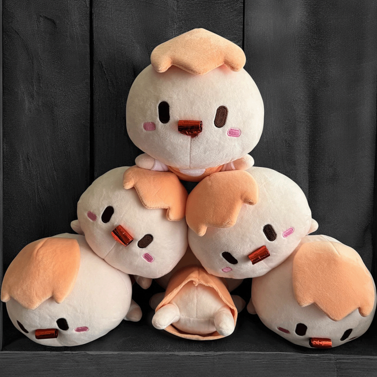 茶里懶洋洋吐舌頭絨毛娃娃