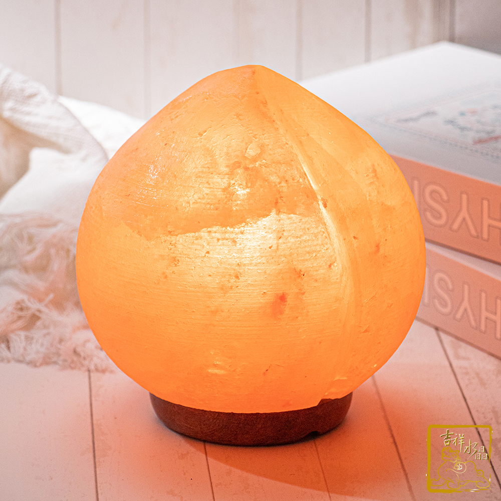 Himalayan Peach Salt Lamp