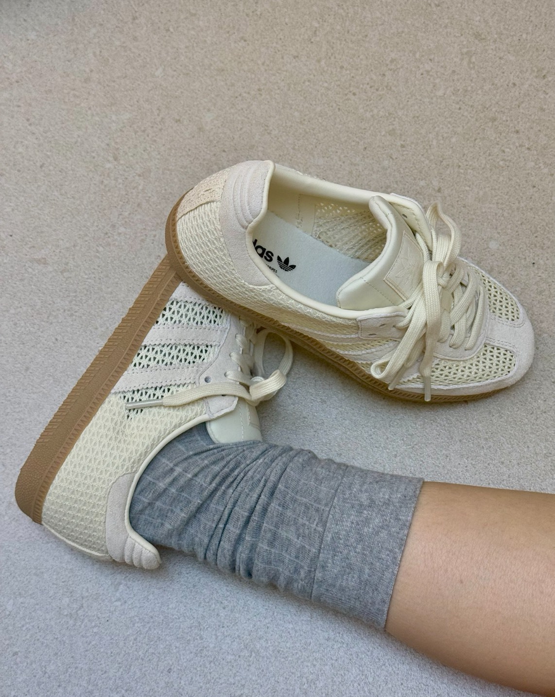adidas Originals SAMBA OG 白黃配色｜經典百搭訓練鞋 女款