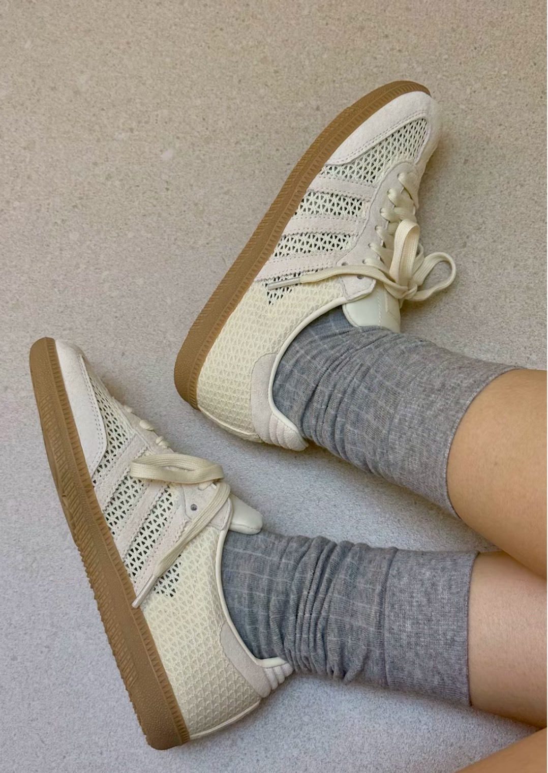 adidas Originals SAMBA OG 白黃配色｜經典百搭訓練鞋 女款