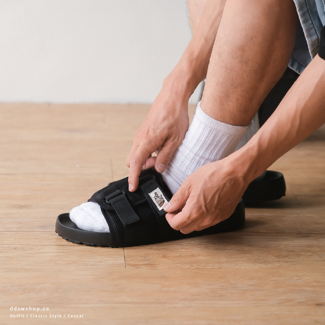 "代購" The North Face 新款 魔鬼氈拖鞋 韓國限定