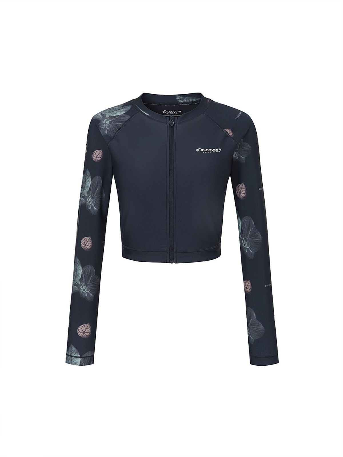 【代購】Discovery 探索 女 Freshvent 全拉鍊 圖案 短版 水母衣 防曬衣 DWSW92053