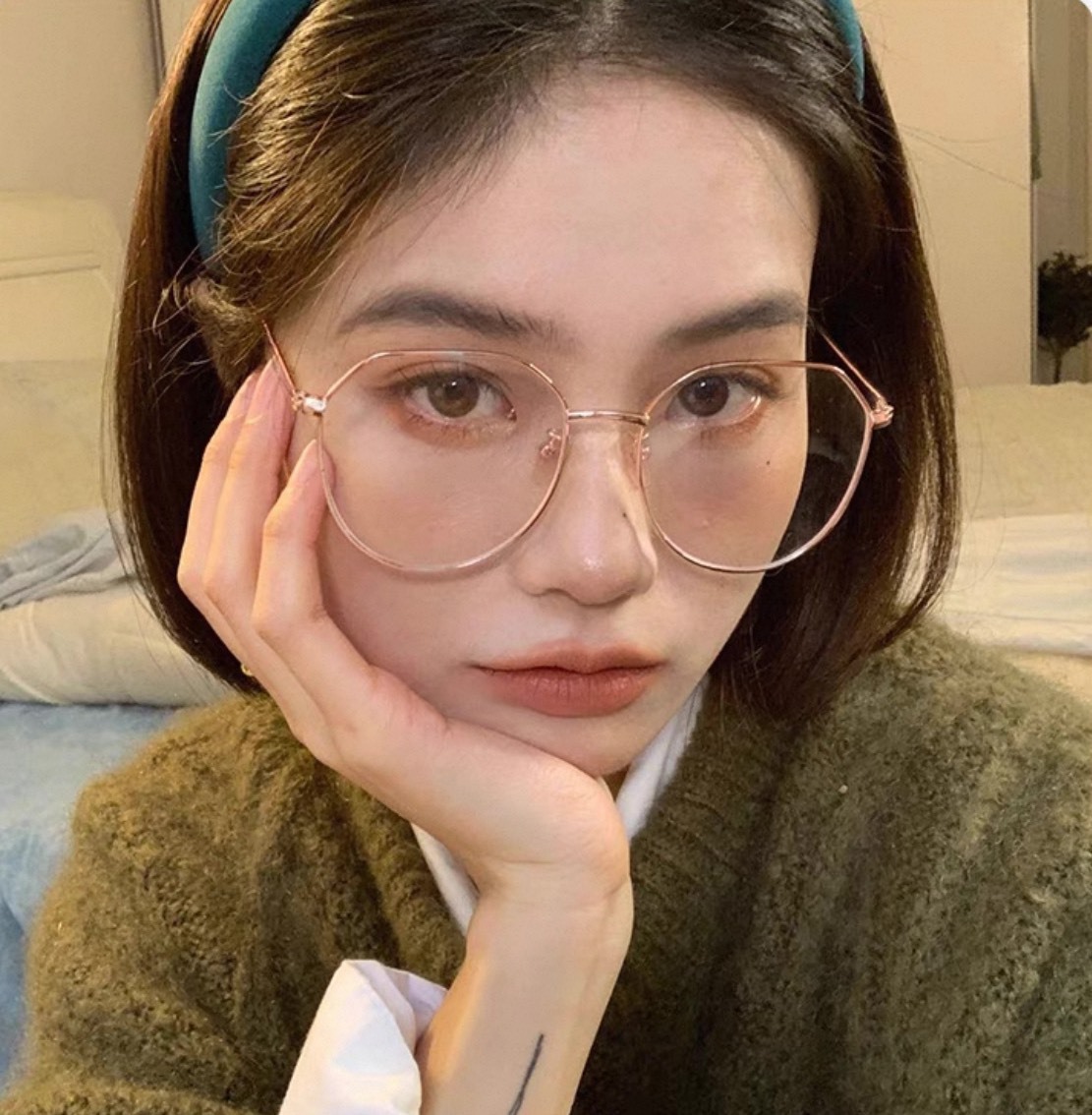 B06011韓國金屬框眼鏡/三色