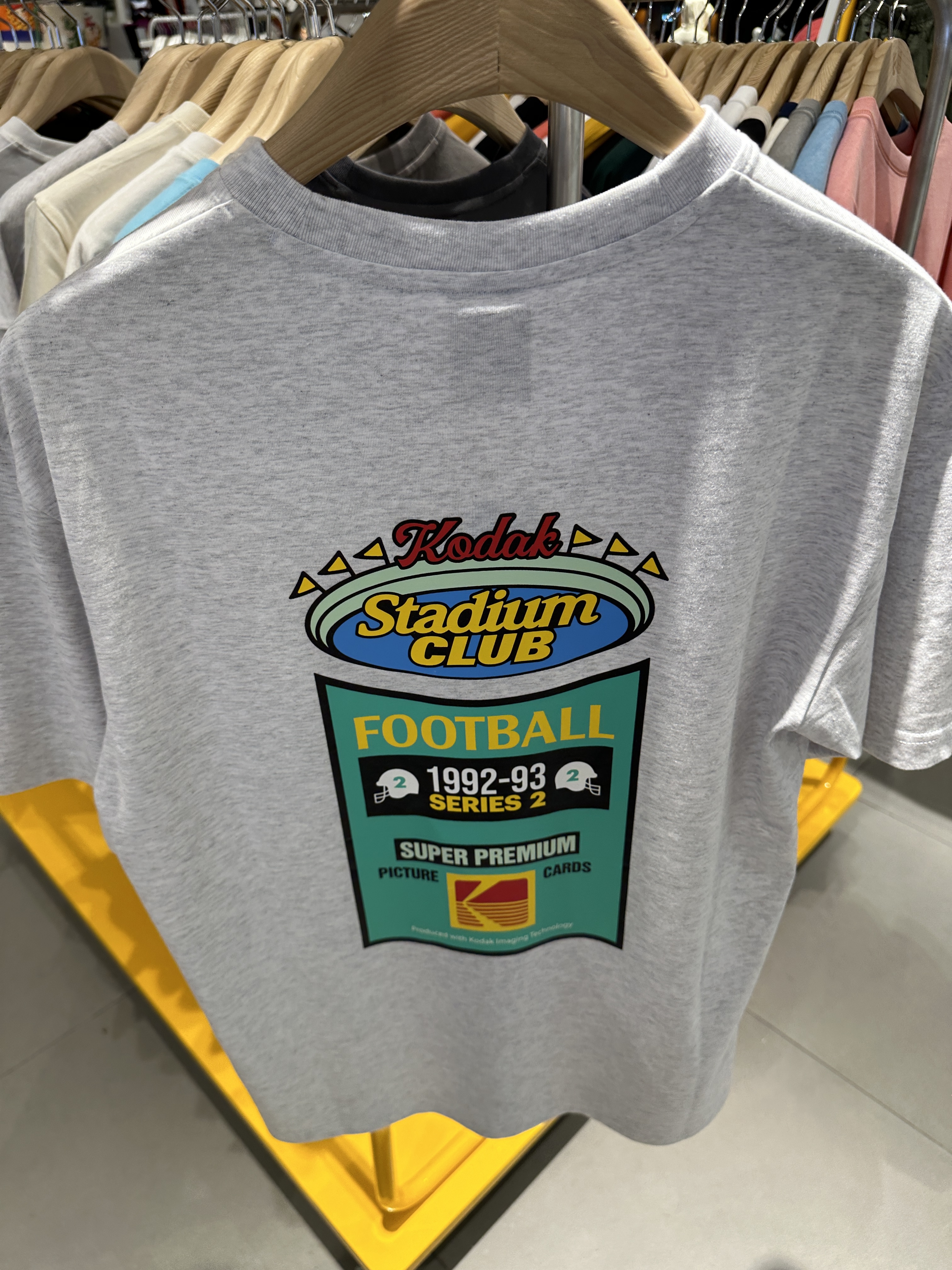 ★KODAK★ Stadium Club Aerocool Short Sleeve T-shirt WHITE Kodak 柯達Stadium Club Aerocool 短tee K5223LRS45