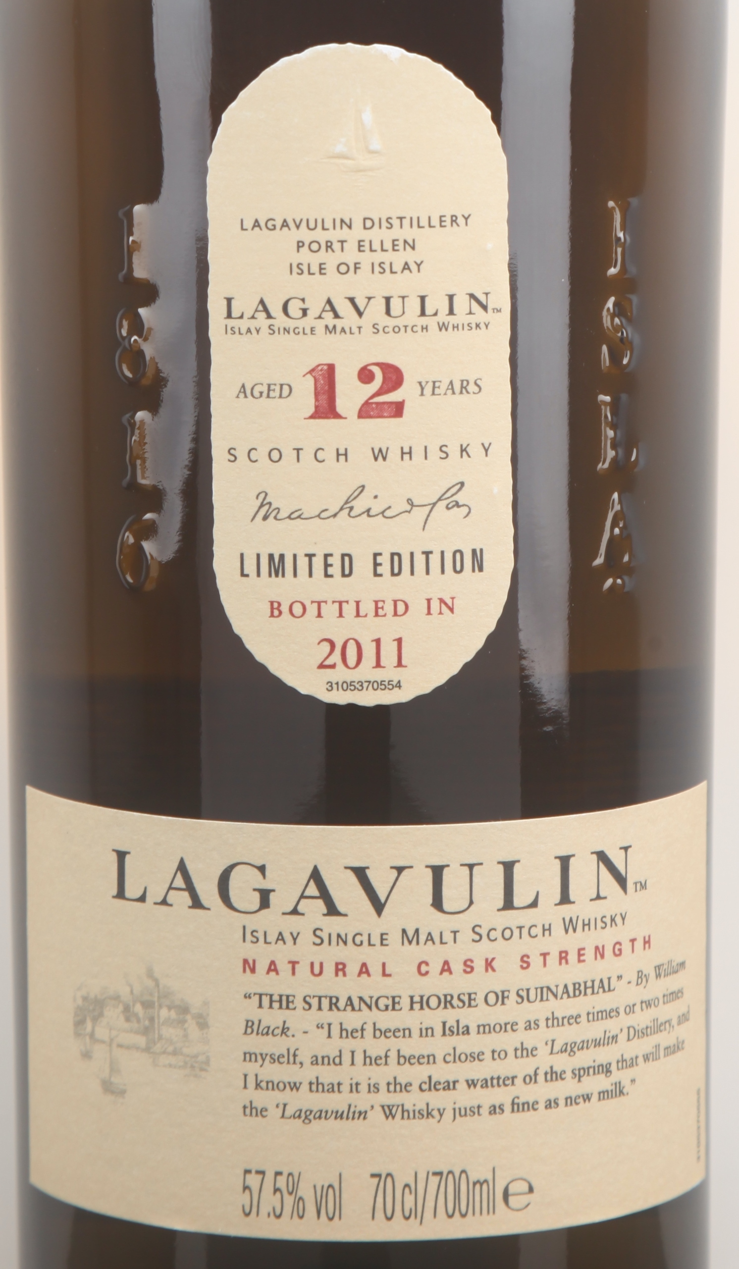 Lagavulin 12YO Cask Strength Special Releases 2011 57.5%