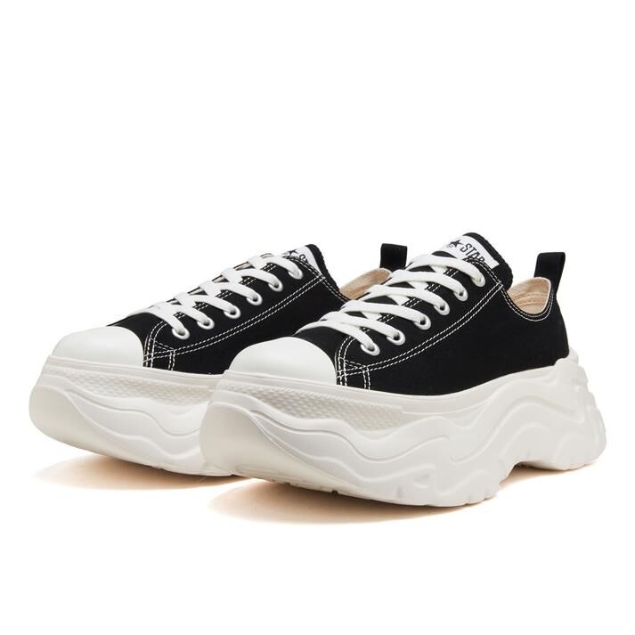 Converse AS Cityhike OX 日本限定 復古黑 黑白 增高 厚底 帆布鞋 31314410