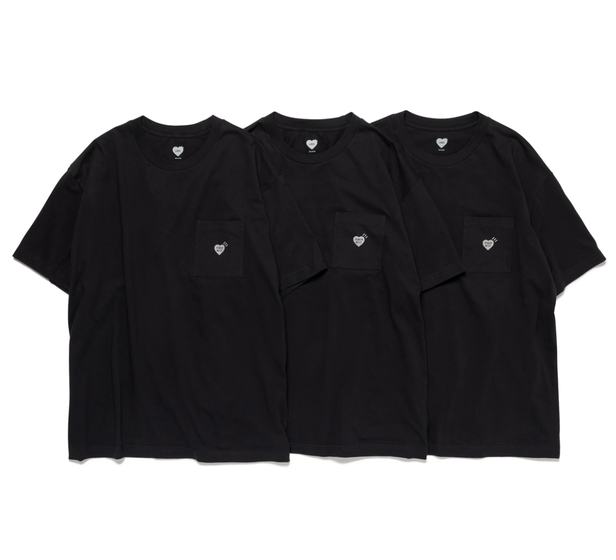 HUMAN MADE POCKET T-SHIRT SET