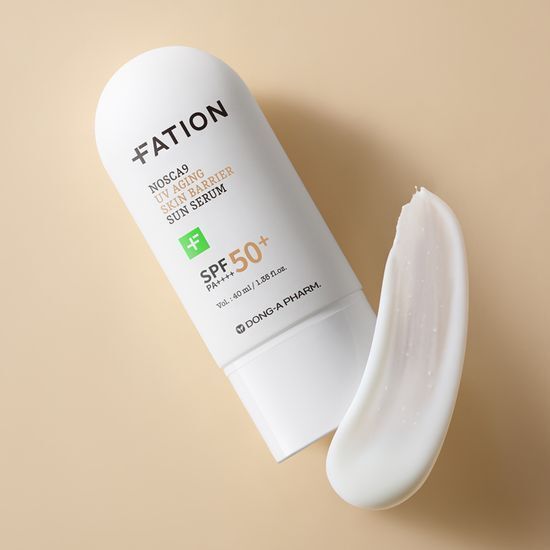 FATION Nosca9 UV Aging Skin Barrier Sun Serum SPF50+ PA++++ 40ml [Olive Young Planning Set]