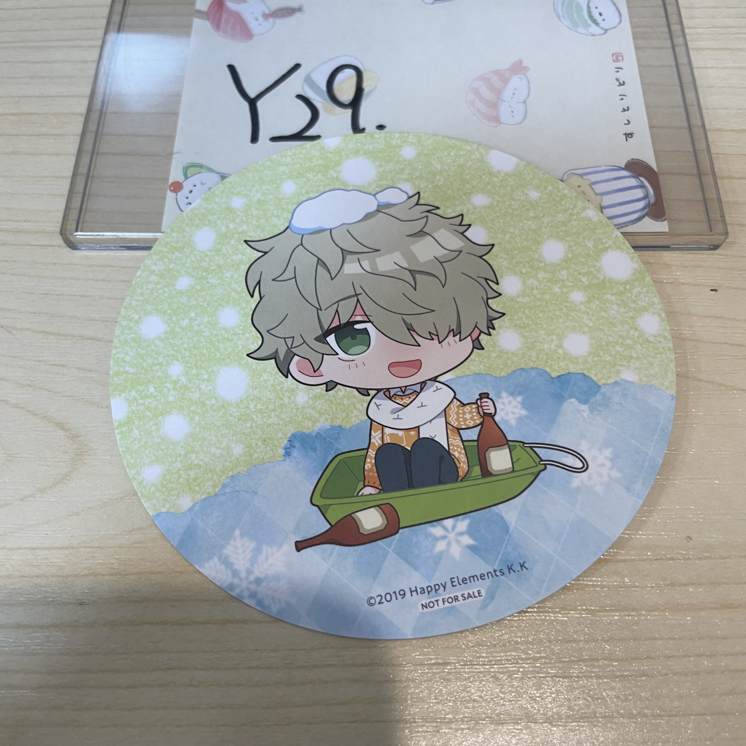 HELIOS Rising Heroes Keith 杯墊                                 Y29