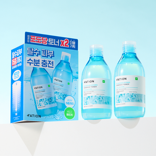 [31/05 - 30/06] FATION Glucose Hydro Essence Toner 300ml [Olive Young Double Planning Set]