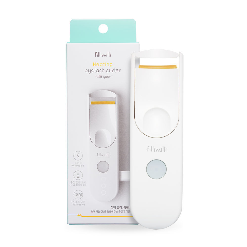 [ Fillimilli ] Heating Eyelash Curler USB Type