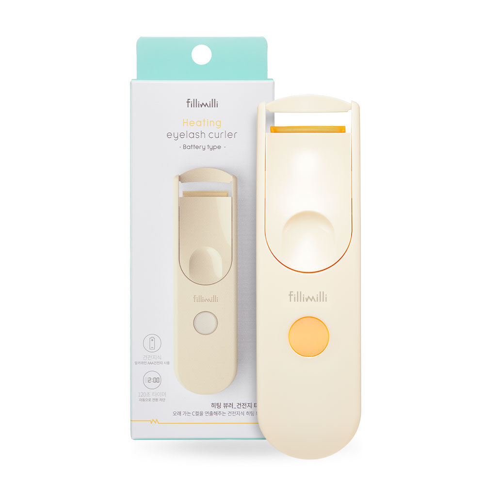 [ Fillimilli ] Heating Eyelash Curler Battery Type
