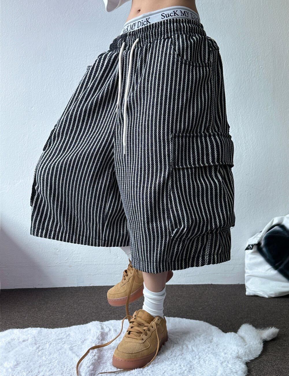 直間工裝短褲 GATHER-031P