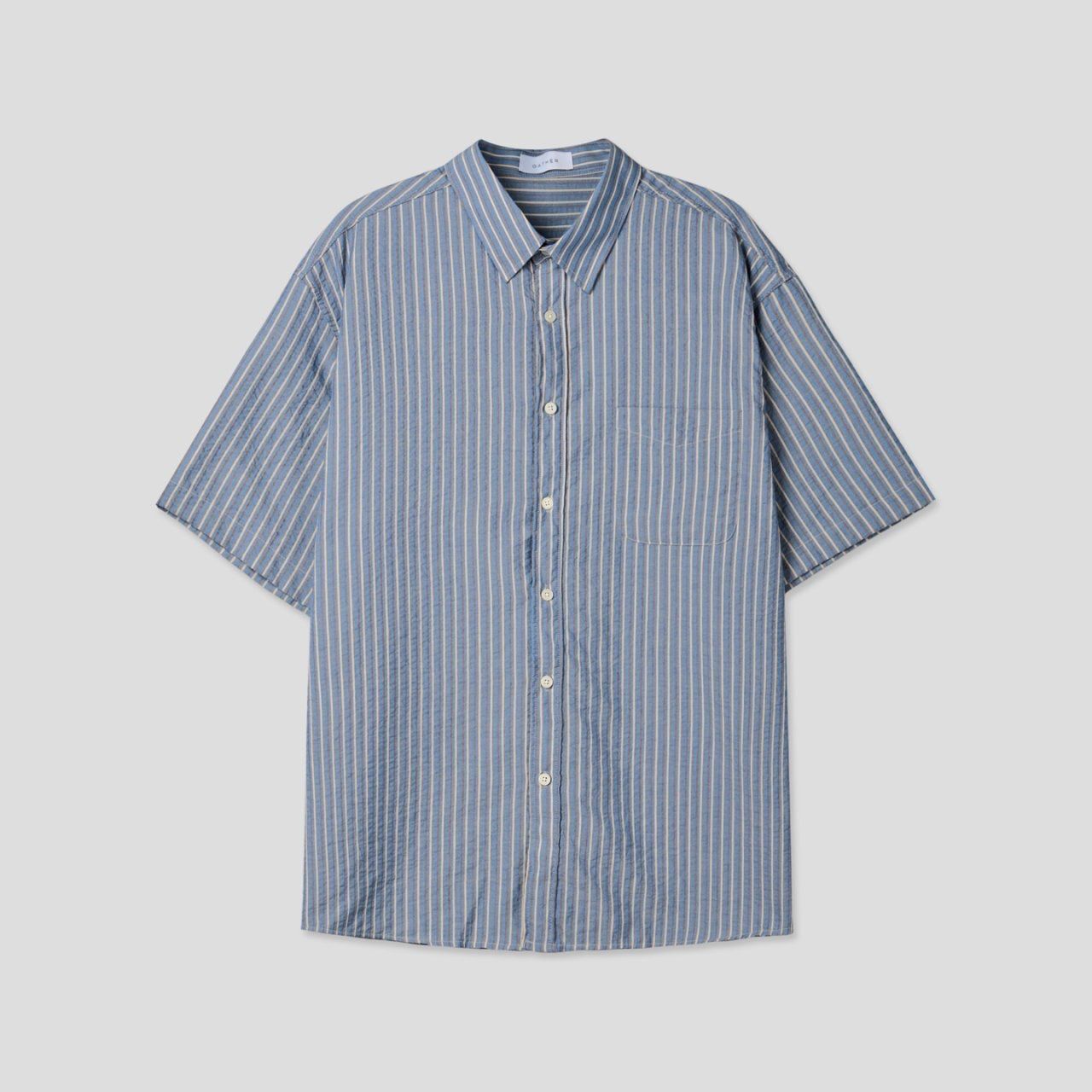 直間短袖恤衫 GATHER-032S