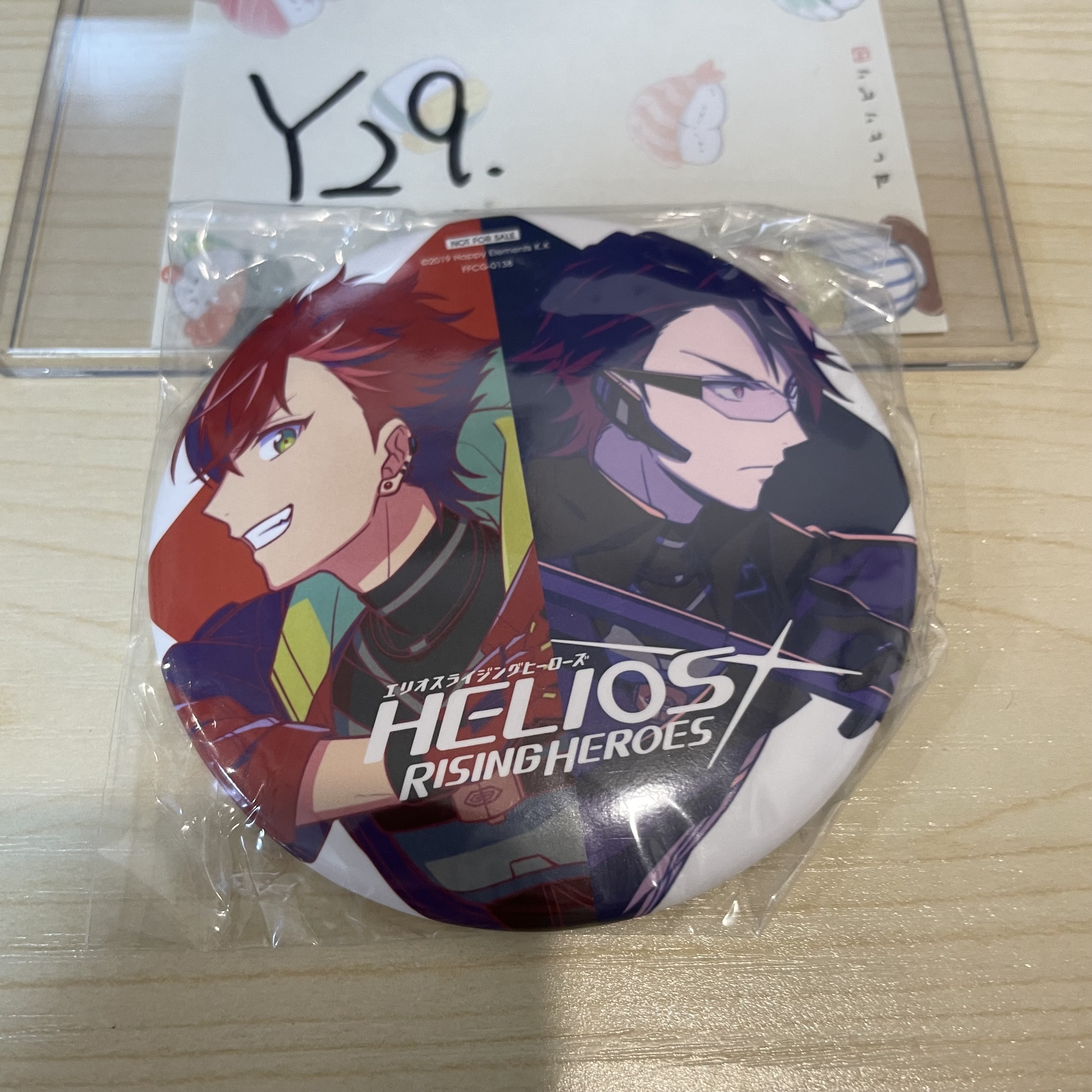 HELIOS Rising Heroes 襟章                                 Y29