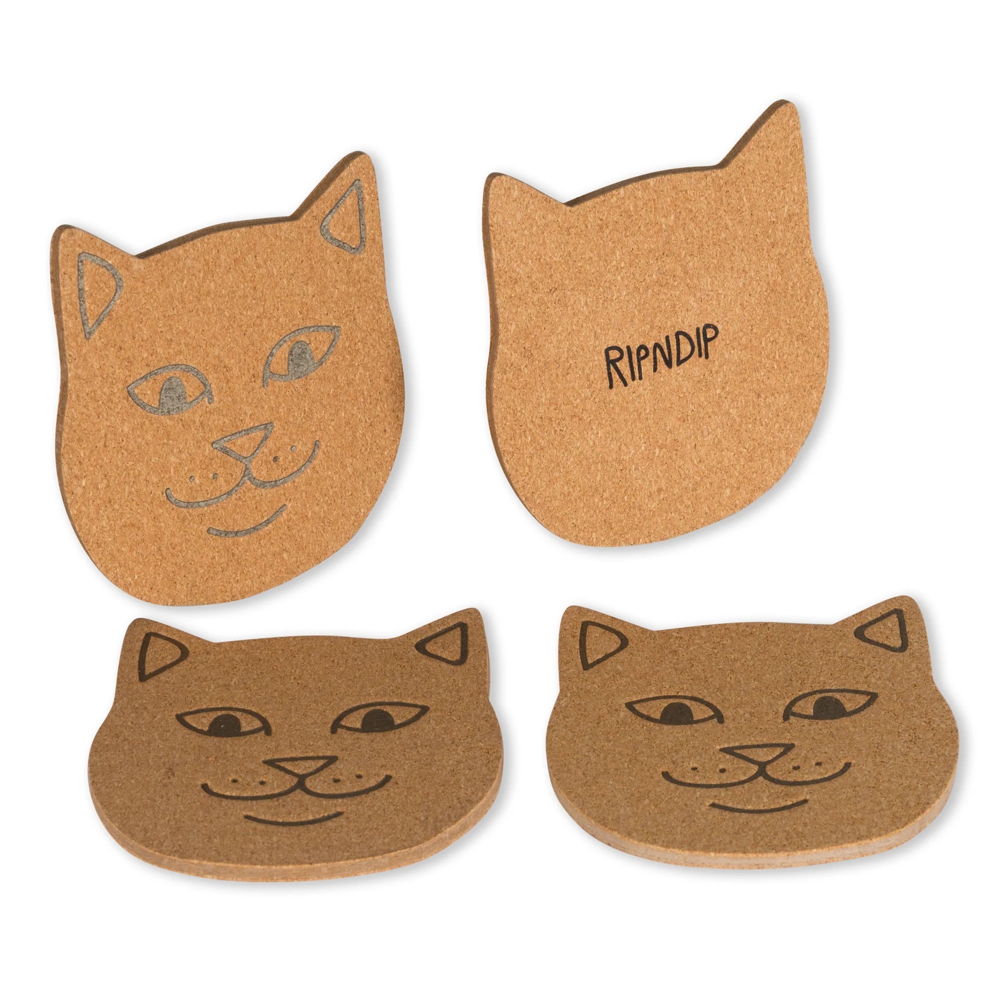 LORD NERMAL 4PC COASTER SET BY RIPNDIP